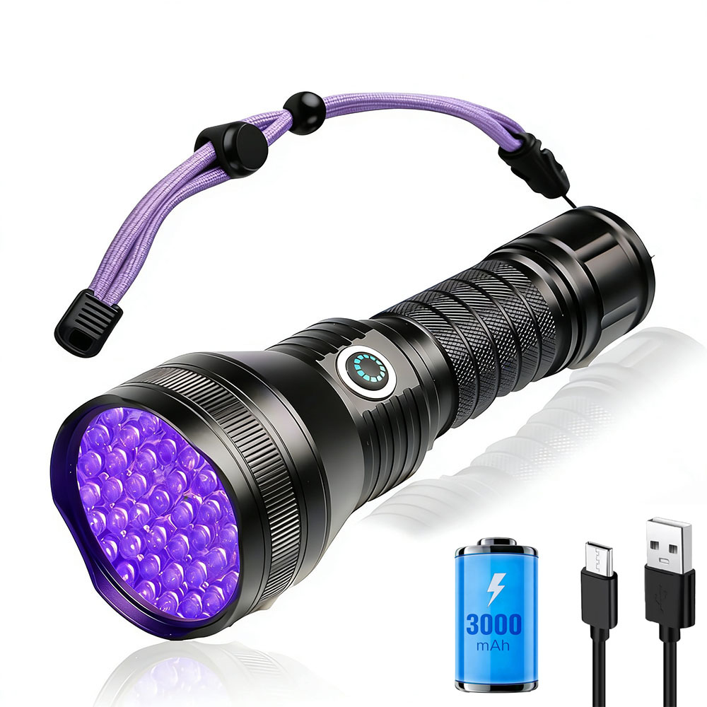 Amber Musk Oil - Senter UV TOPCOM 51LED Isi Ulang