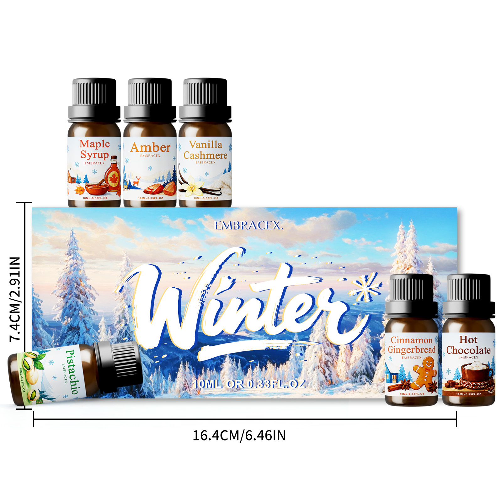 6pc/1pc Minyak Wangi Musim Din - Amber Musk Oil ulasan dan harga