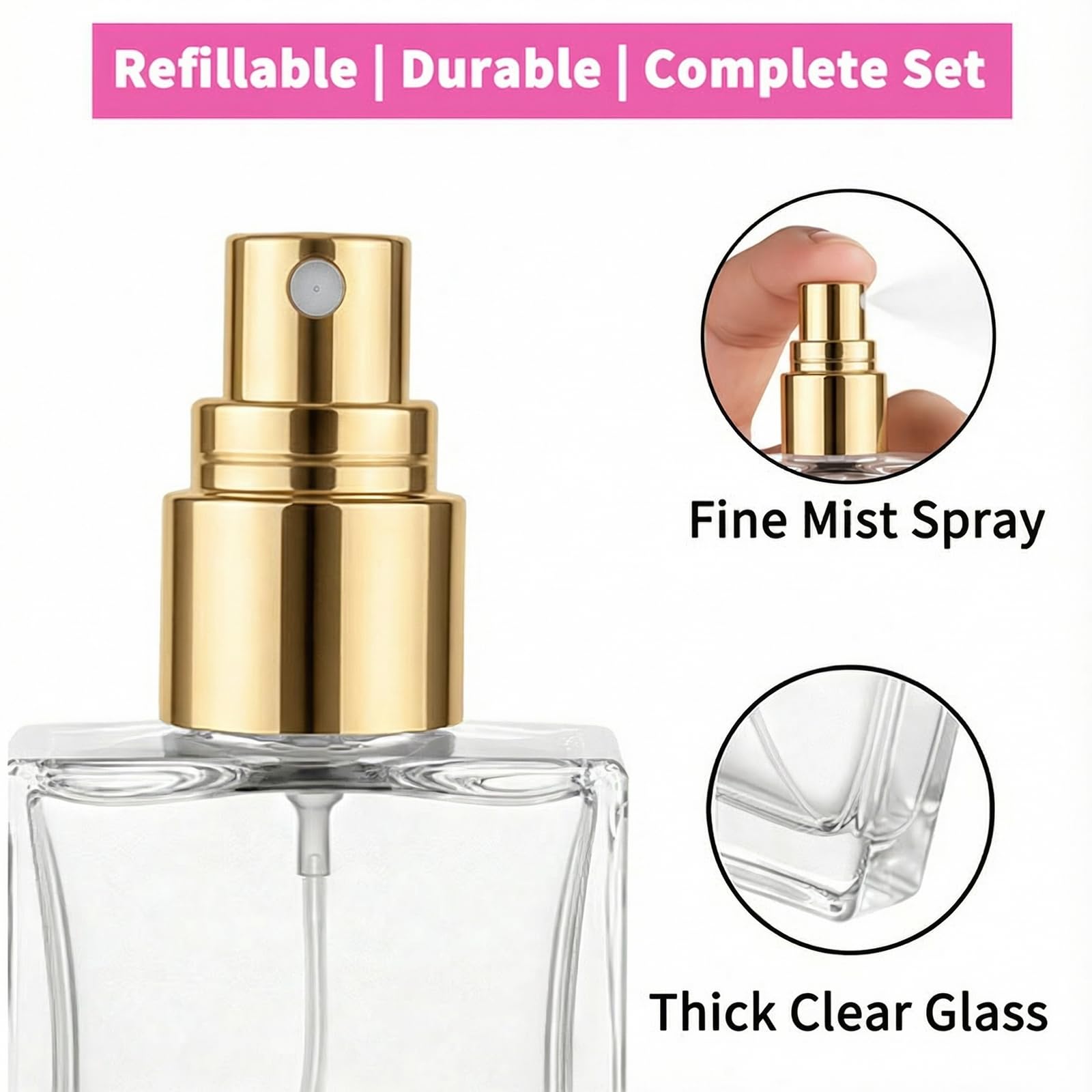 Botol semprot parfum kaca beni - Perfume Imperium Fragrance World ulasan dan harga