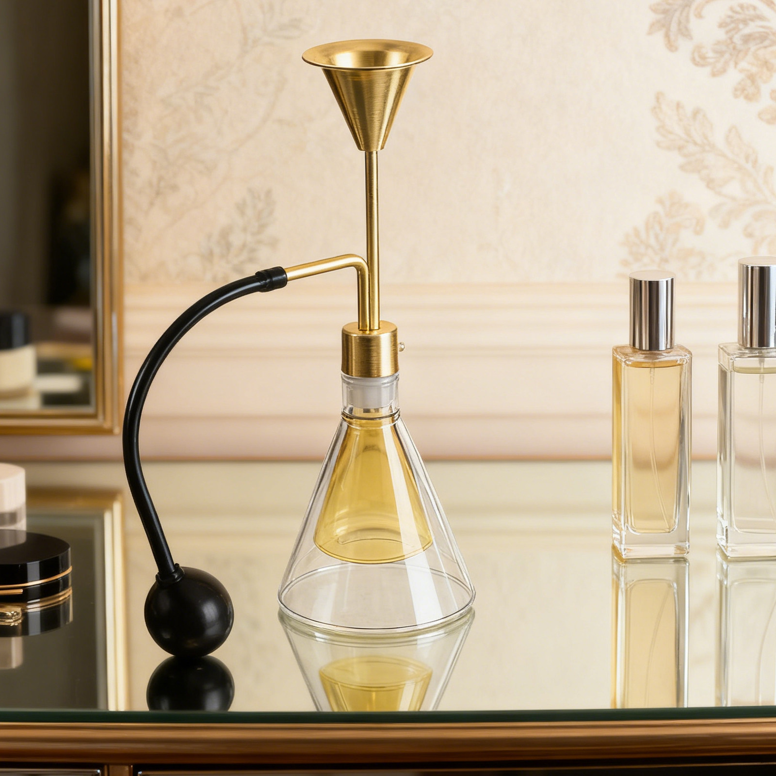 Botol Parfum Pompa Panjang den - Perfume Fragrance Diffuser ulasan dan harga