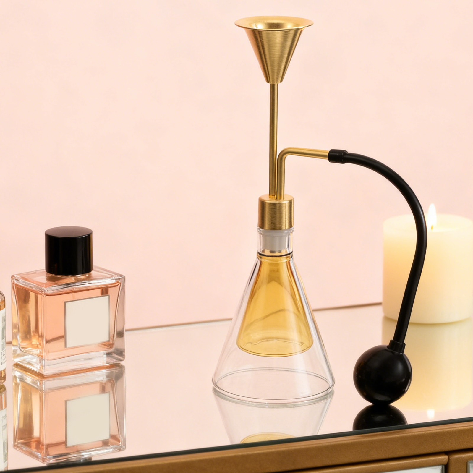 Botol Parfum Pompa Panjang den - Perfume Fragrance Diffuser ulasan dan harga
