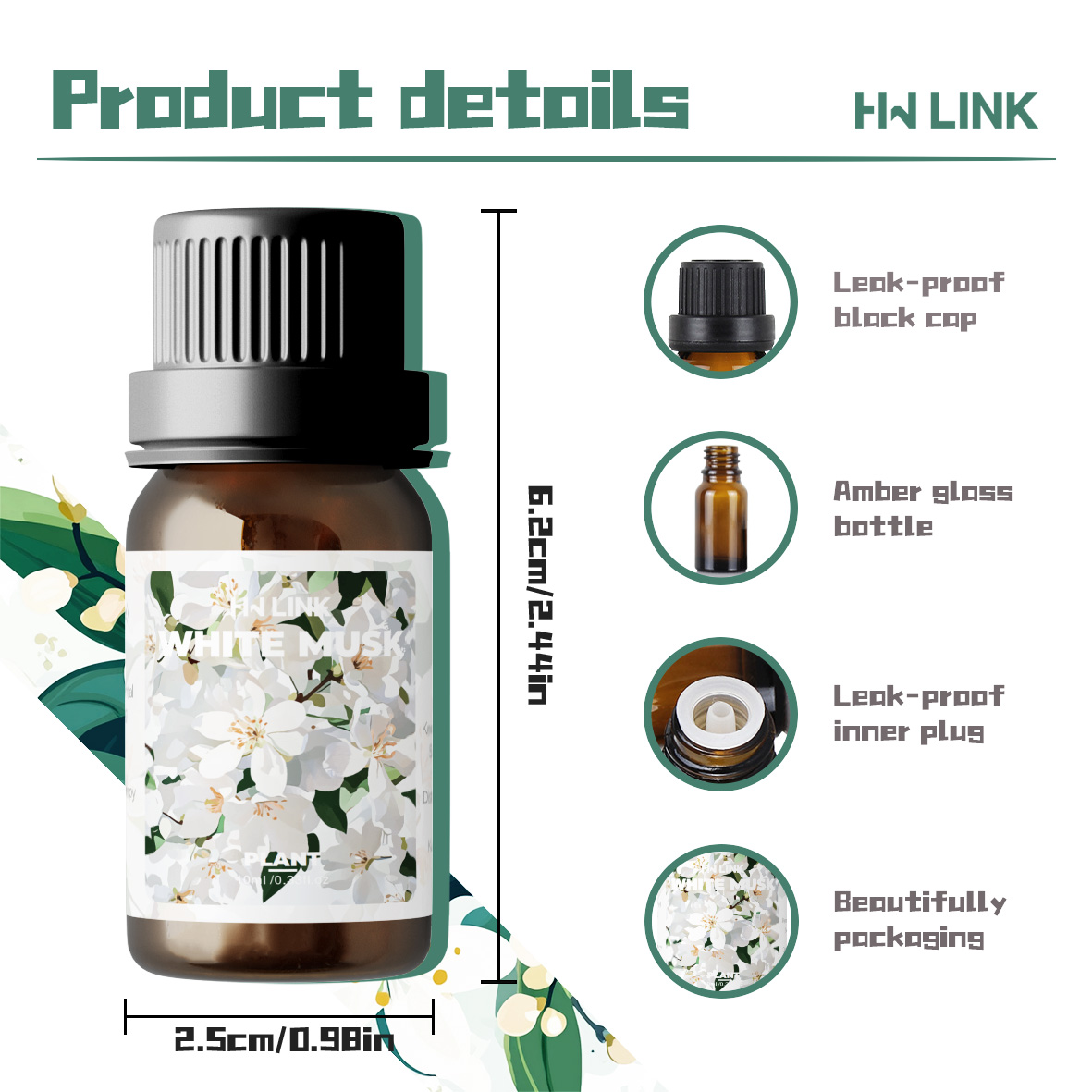 10ml Minyak Wangi Musk Putih u - Perfume Fragrance Diffuser ulasan dan harga