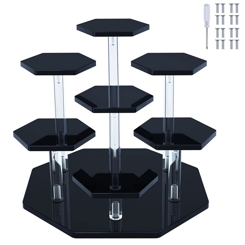 7-Tier Bening Acrylic Display  - Perfume Fragrance Holder ulasan dan harga