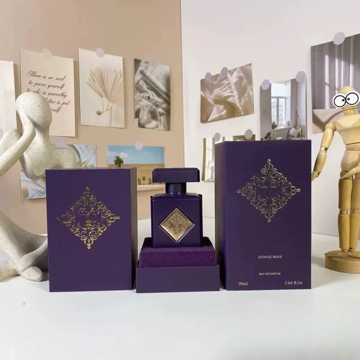 90ML Parfum Unisex Niche Initi - Perfume Fragrance Rose ulasan dan harga